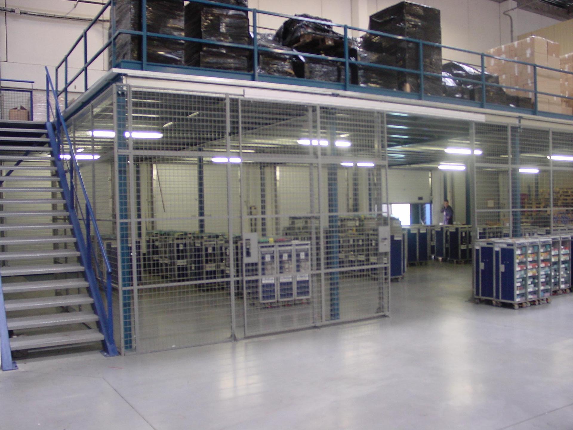 Plateforme sur poteaux 9