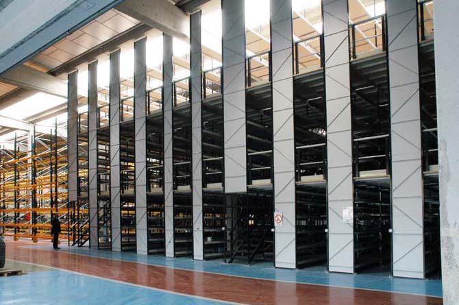 Plateforme sur rayonnage 1